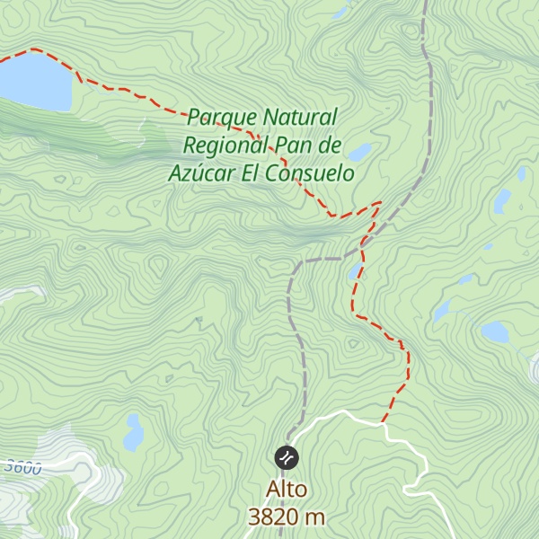 Map of El Miradero