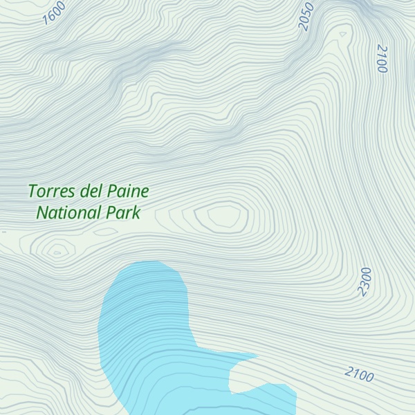 Map of Monte Almirante Nieto