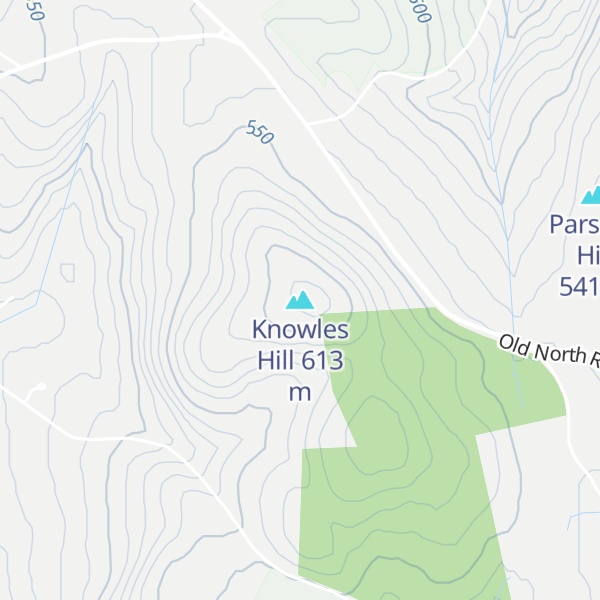 Map of Knowles Hill