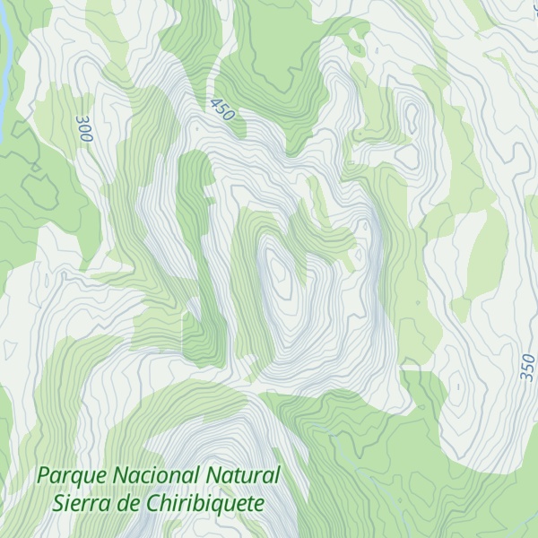 Map of Cerro Norte