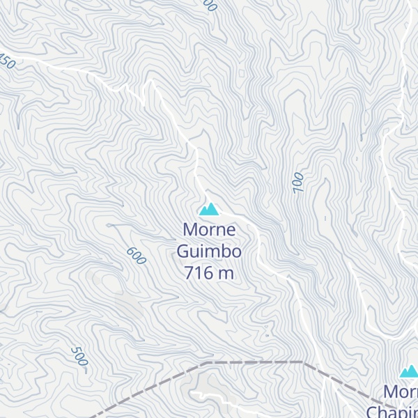 Map of Morne Guimbo