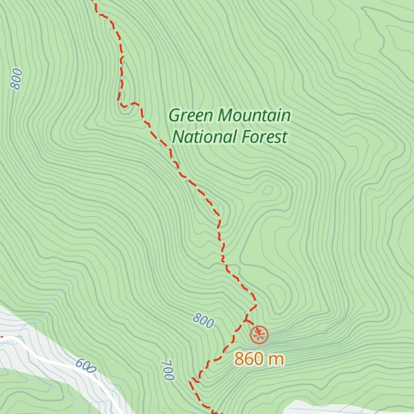 Map of Mount Horrid