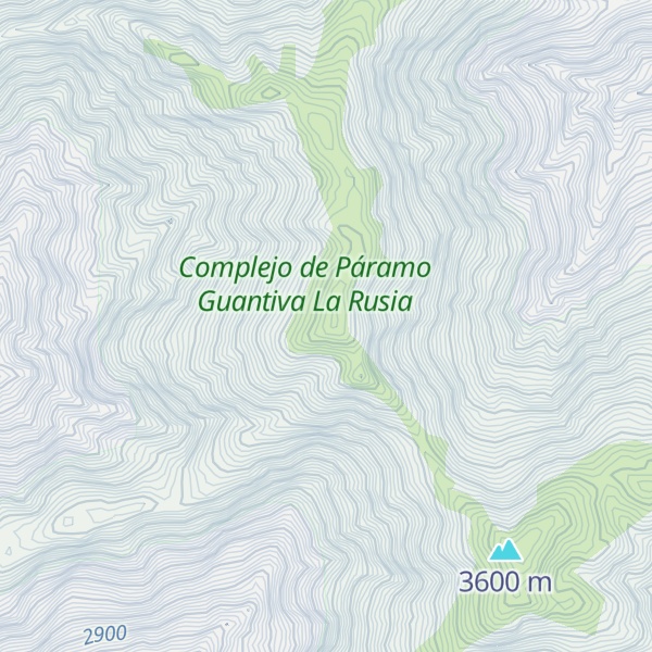 Map of Cerro El Saque