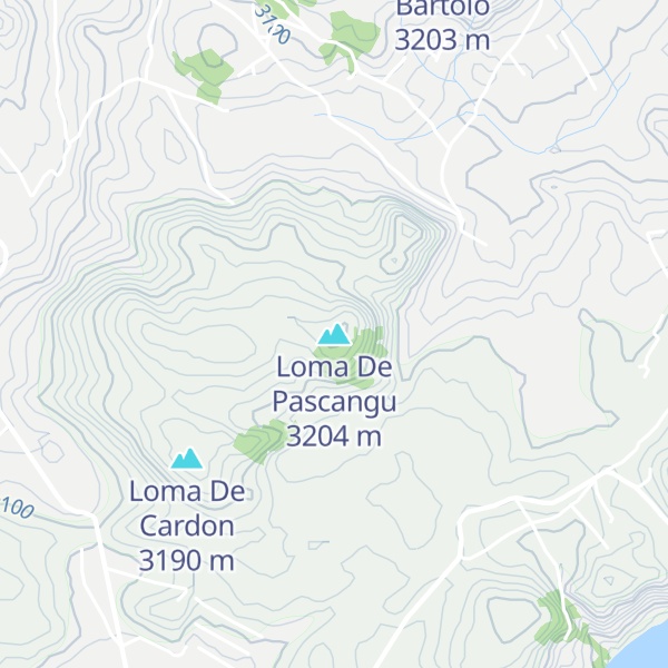 Map of Loma De Pascangu