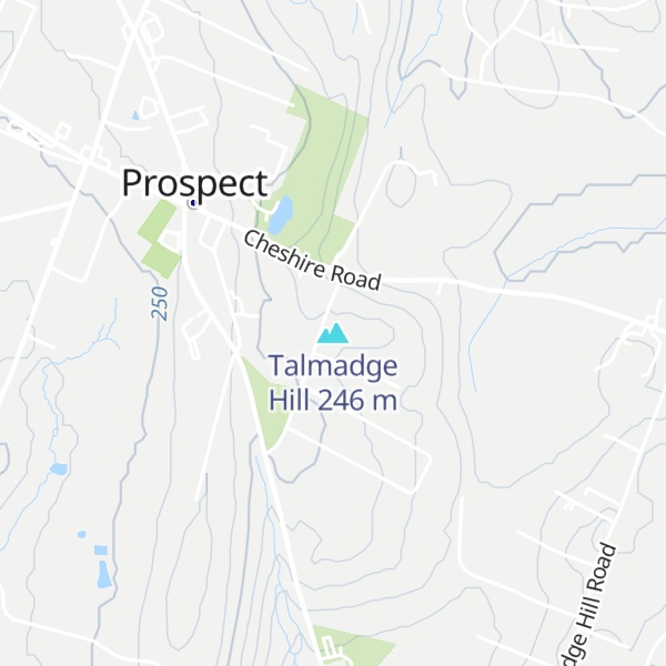 Map of Talmadge Hill