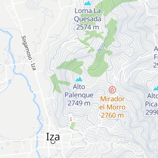 Map of Alto Palenque