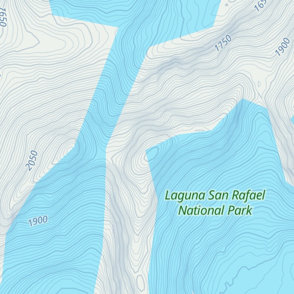 Map of Cerro Campamento
