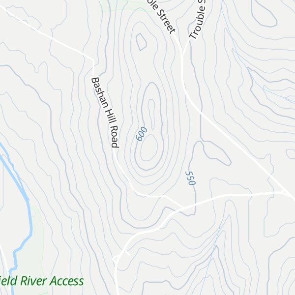 Map of Bashan Hill