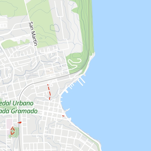 Map of Cabaña del Lago Cabañas