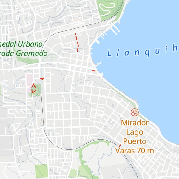 Map of Cabañas Klenner