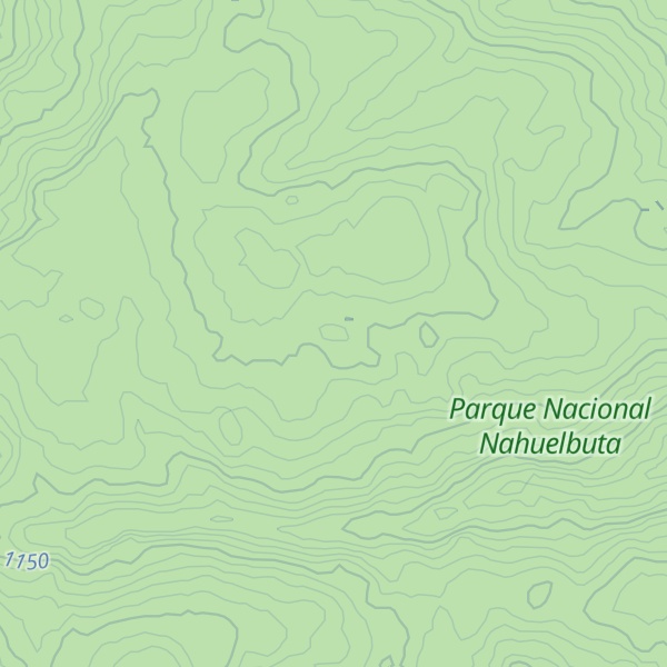 Map of Cerro Anai