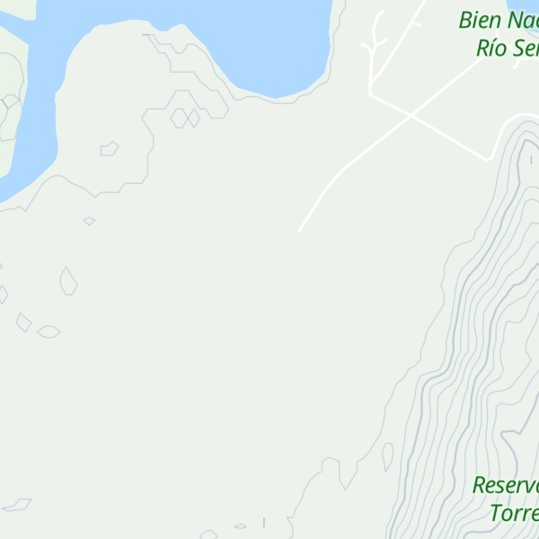 Map of Refugio Darwin