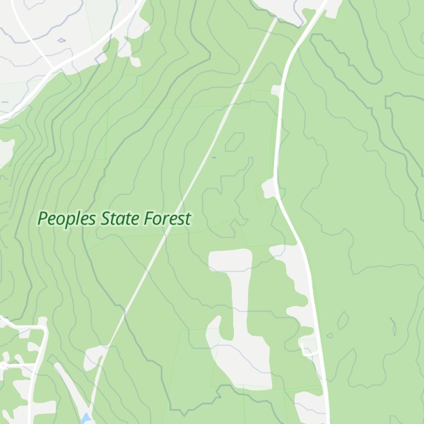 Map of Center Hill