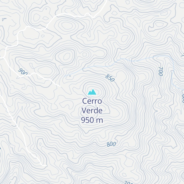 Map of Cerro Verde