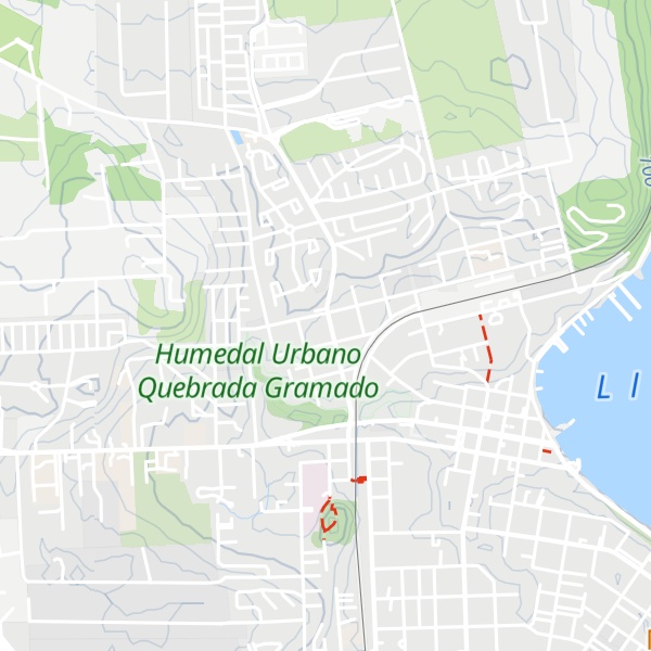 Map of Cabañas Niklitschek