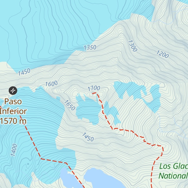 Map of Cerro Madsen
