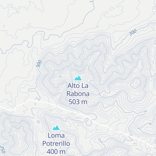 Map of Alto La Rabona