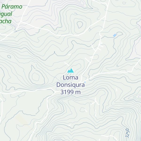 Map of Loma Donsiqura