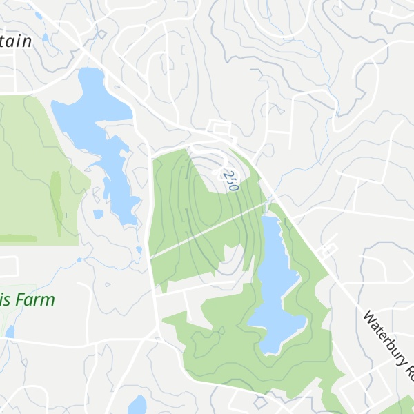 Map of Turkey Hill