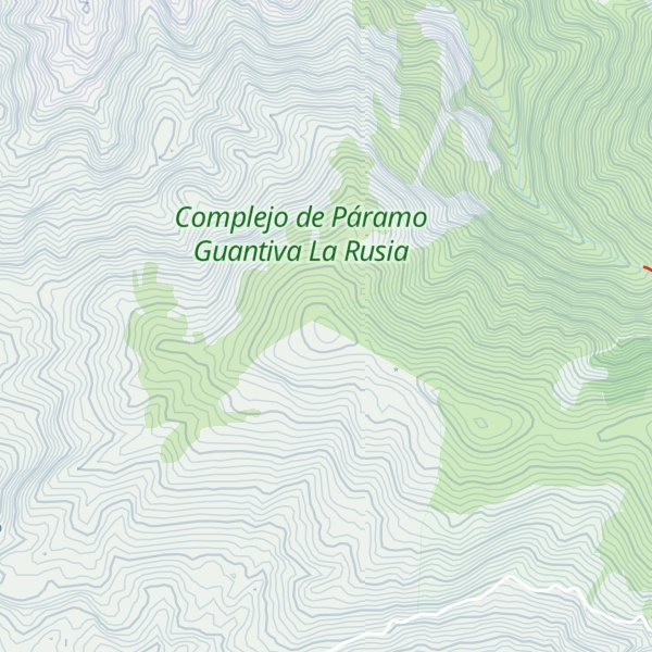 Map of Alto Del Miradero