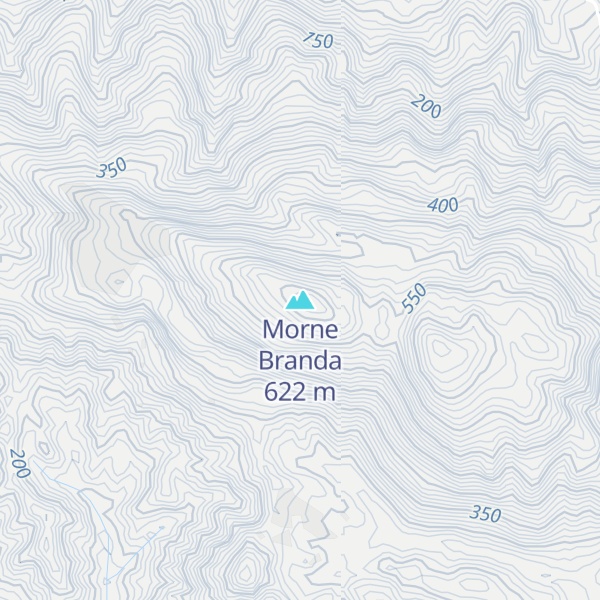 Map of Morne Branda