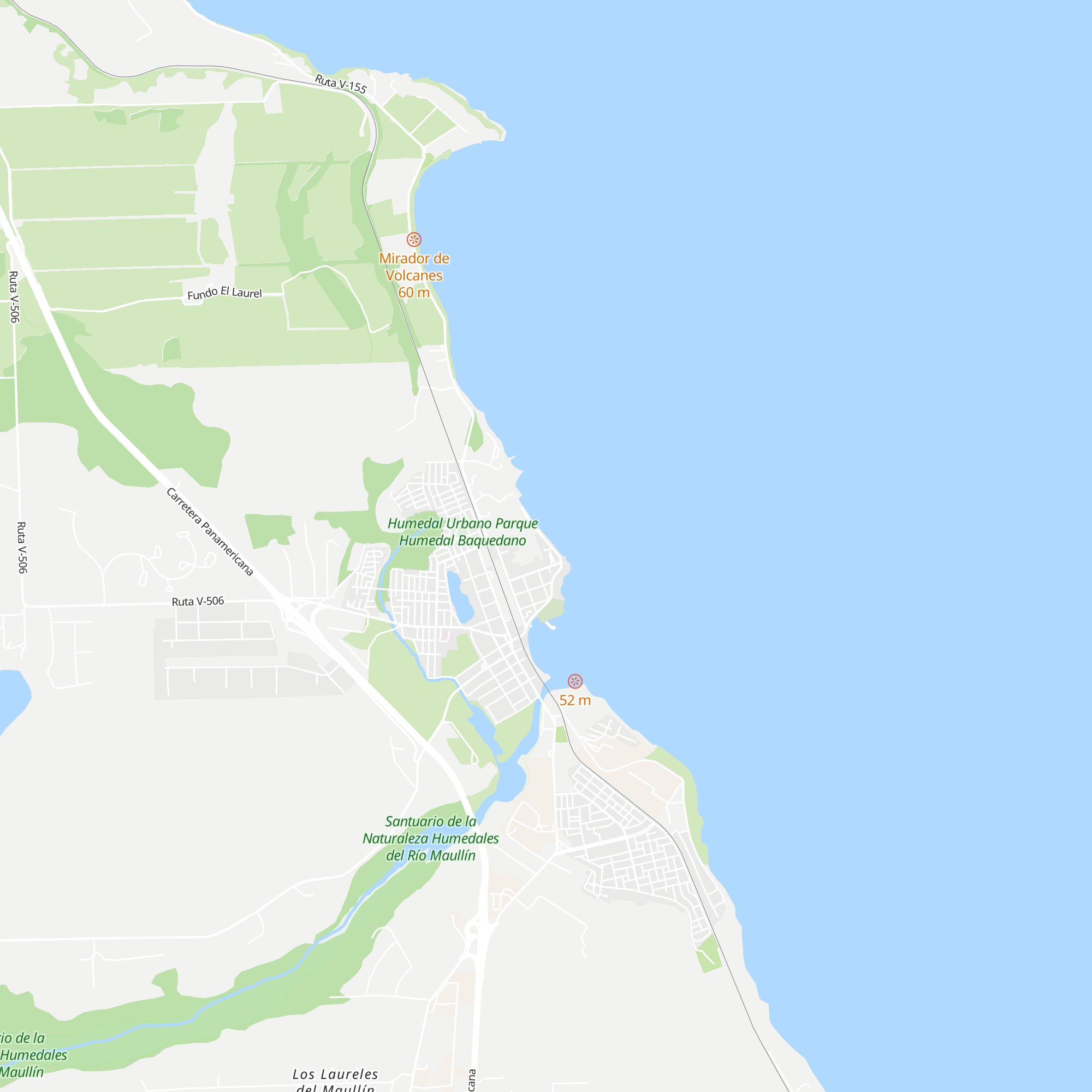 Cabañas Buena Vista map