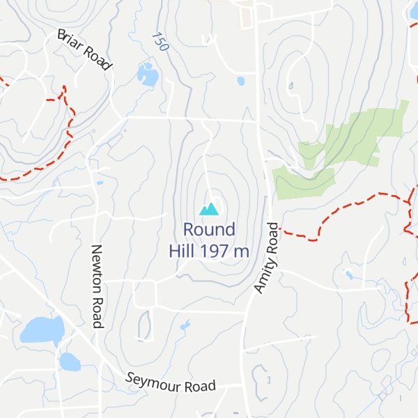 Map of Round Hill