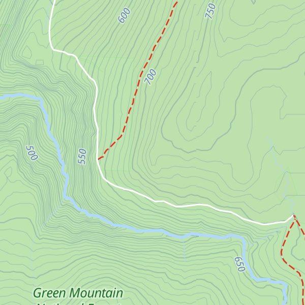 Map of Prospect Rock