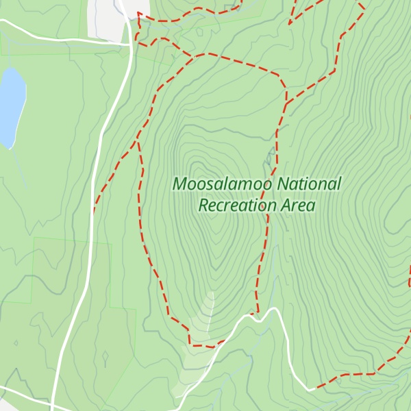 Map of Hogback Mountain