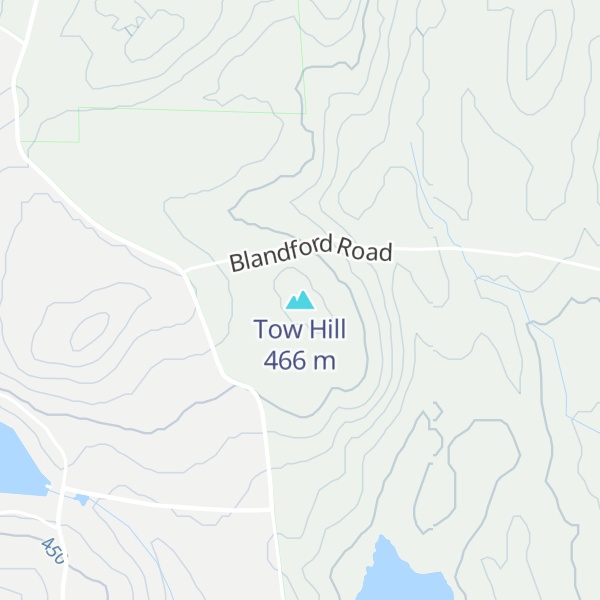 Map of Tow Hill