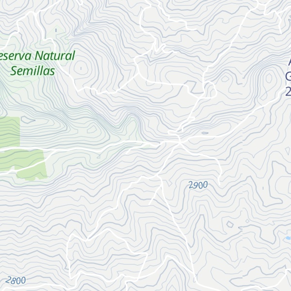 Map of Cuatro esquinas