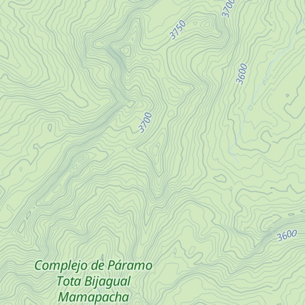 Map of Alfombra