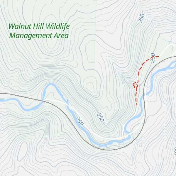 Map of Walnut Hill