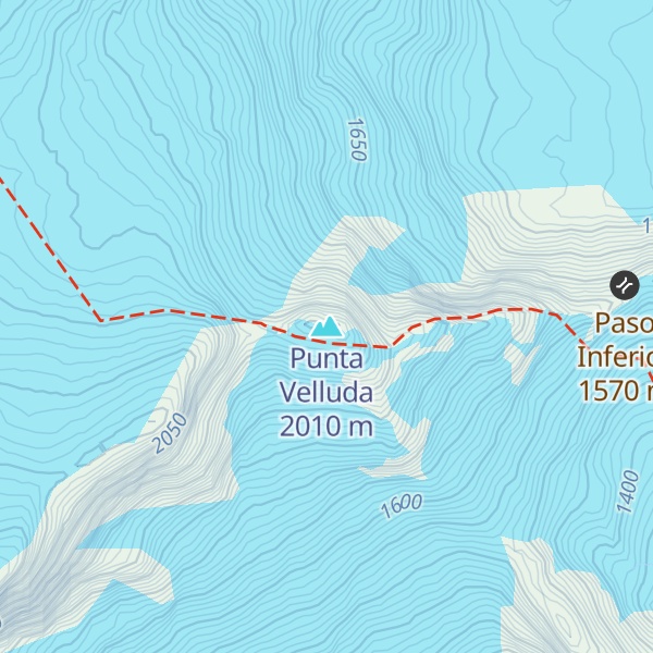 Map of Punta Velluda