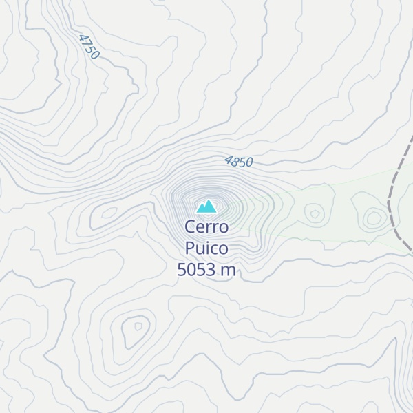 Map of Cerro Puico