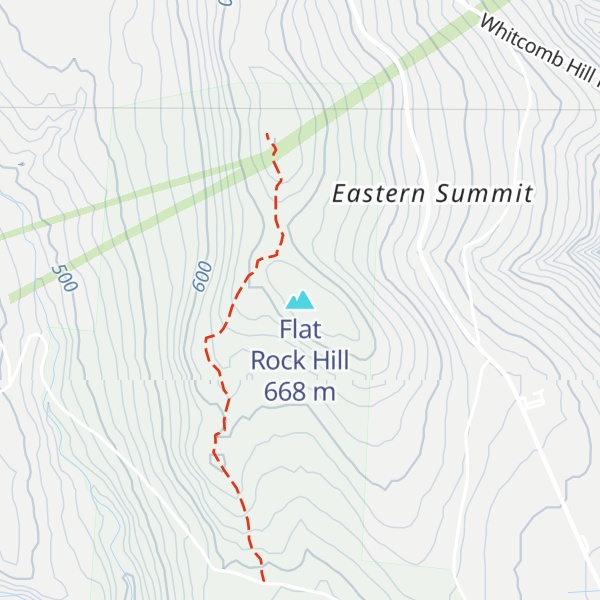 Map of Flat Rock Hill