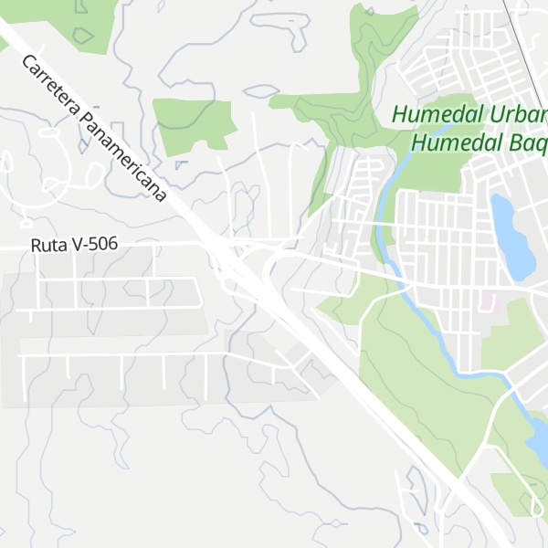 Map of Cabaña Vista al Lago