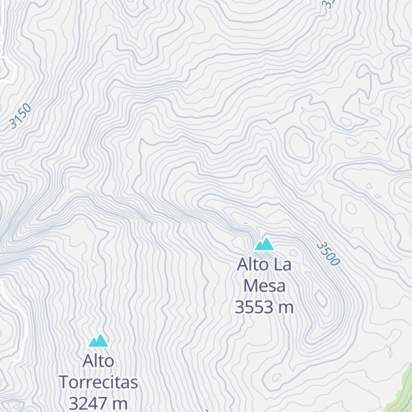 Map of Alto Pozos Viejos