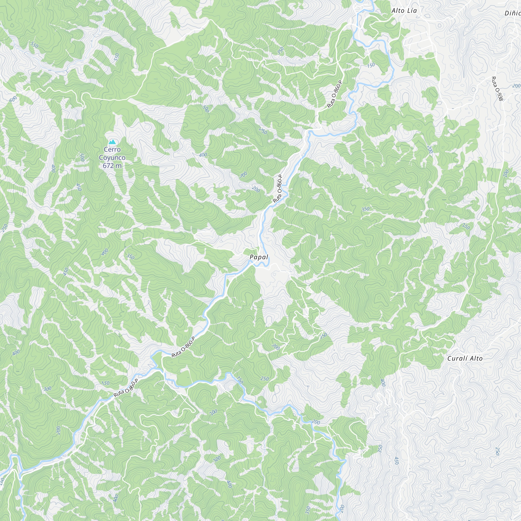 Lomas Del Río Lia map