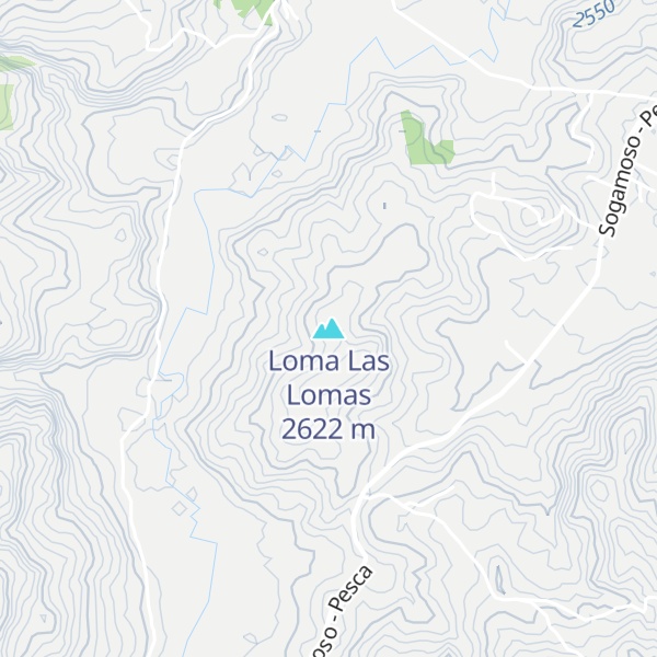 Map of Loma Las Lomas
