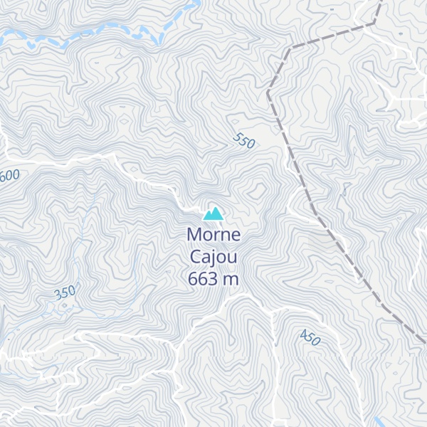 Map of Morne Cajou
