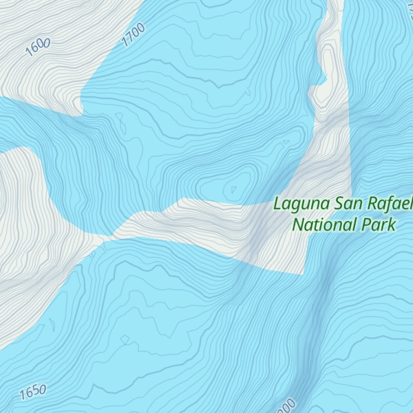 Map of Cerro Trunco