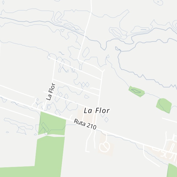 Map of Cabañas de Madera