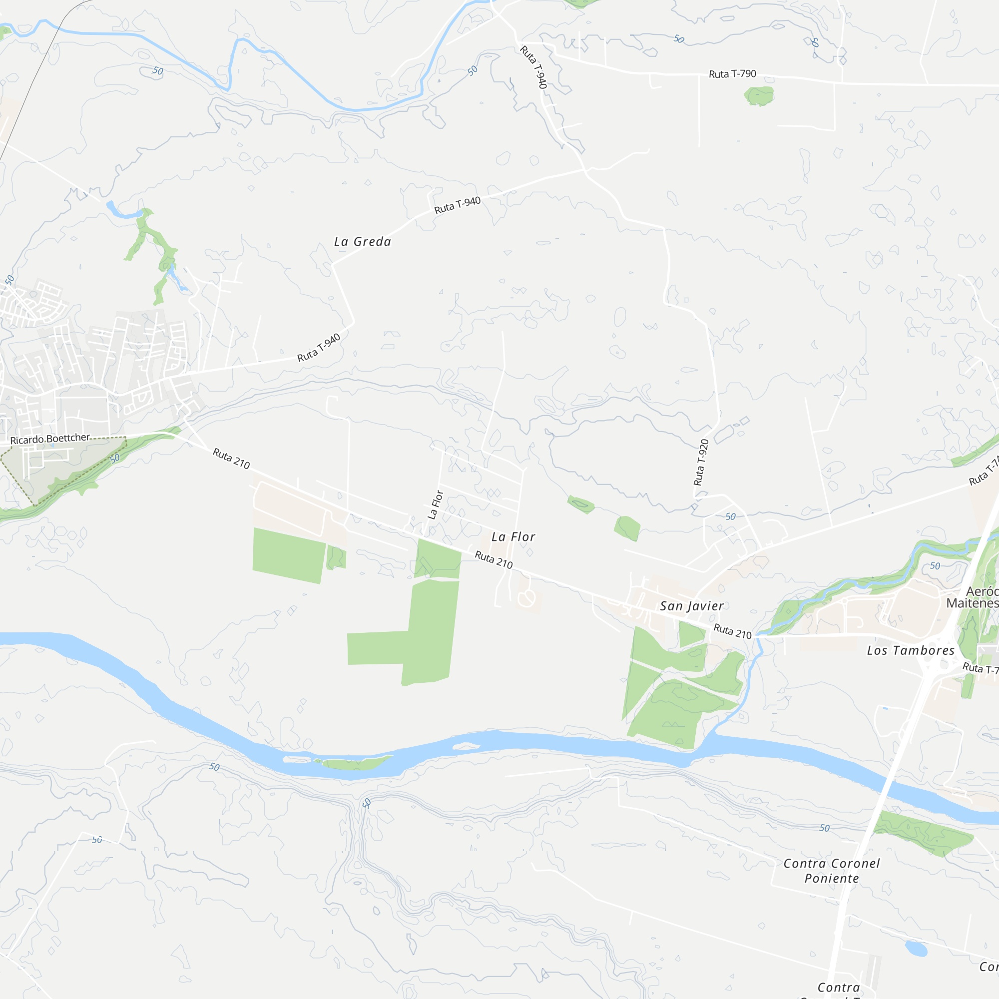 Cabañas de Madera map