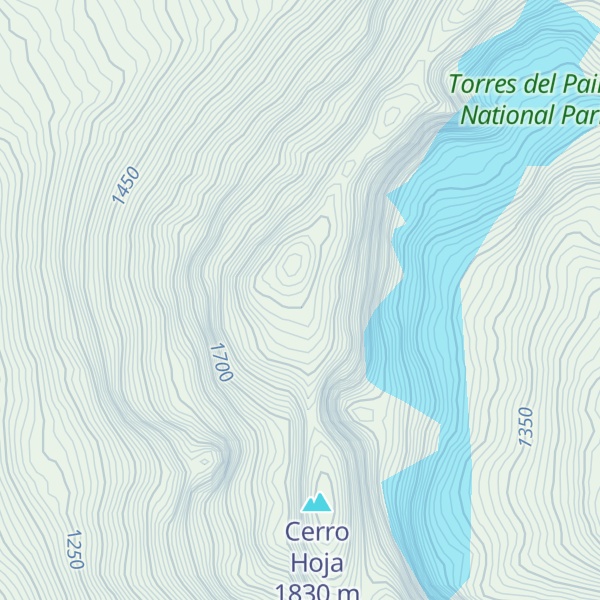 Map of Cerro Espada