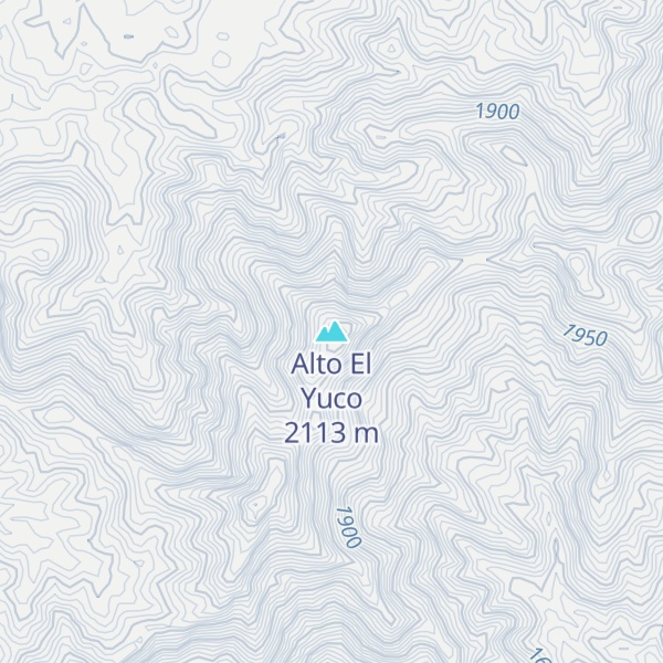 Map of Alto El Yuco