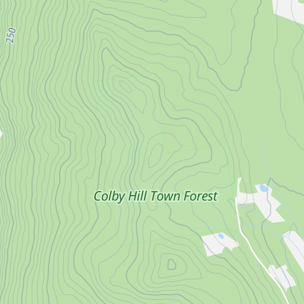 Map of Bald Hill