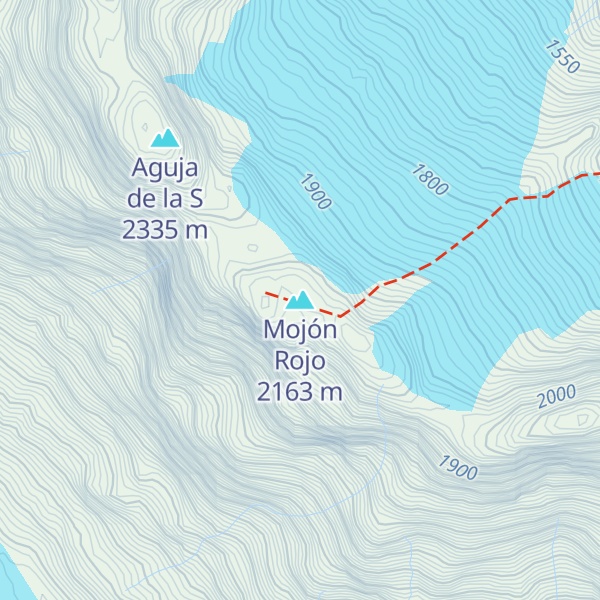 Map of Mojón Rojo