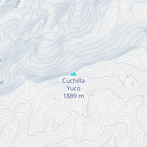 Map of Cuchilla Yuco