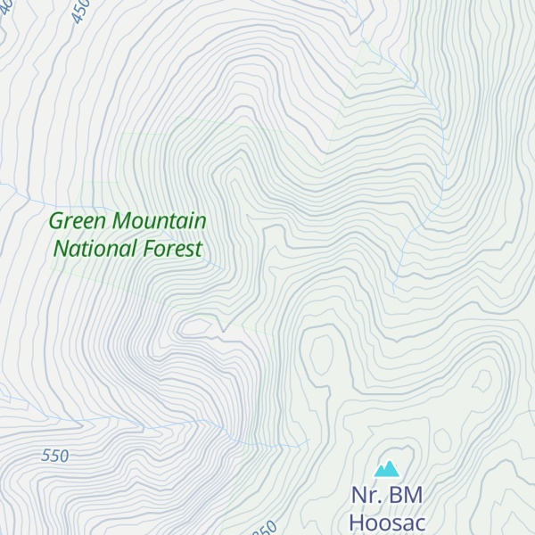 Map of Allen Hill